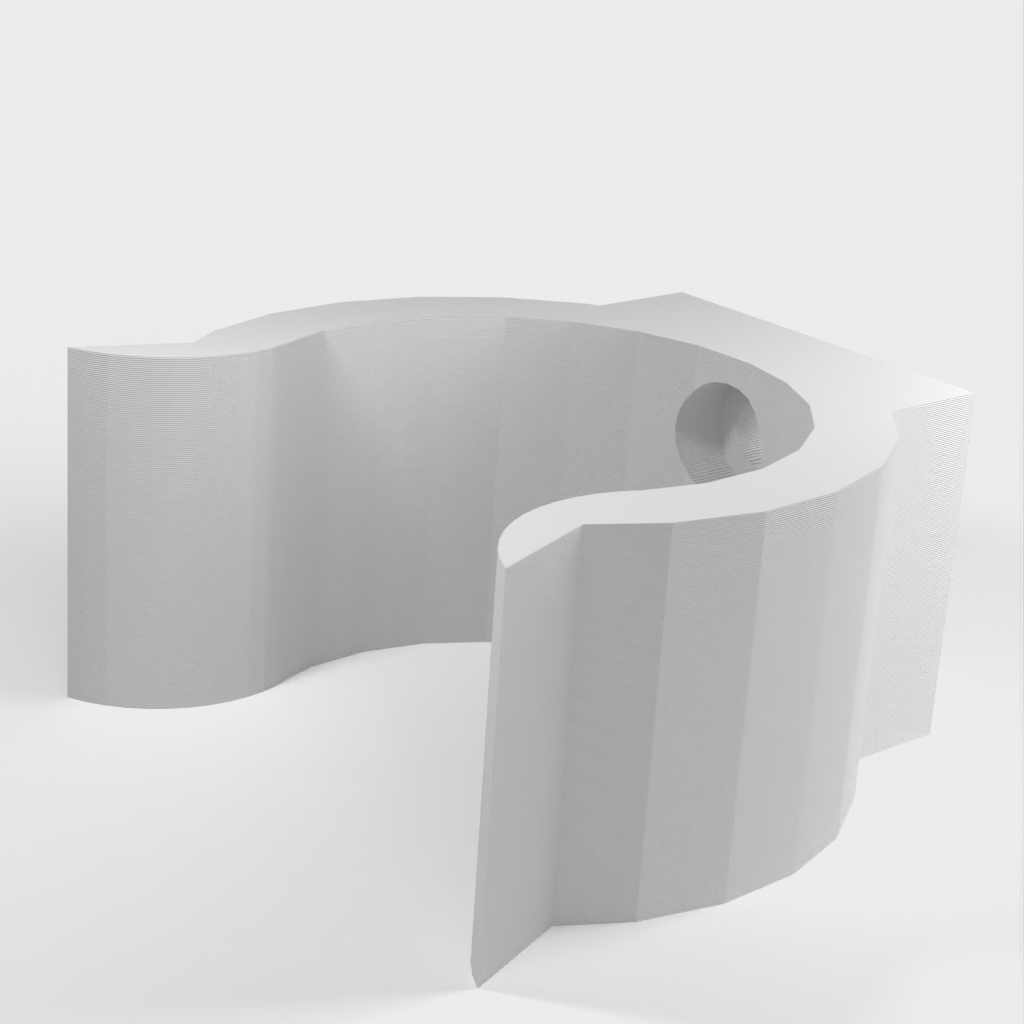 Soporte de pared para tubo de aspiradora - 40mm