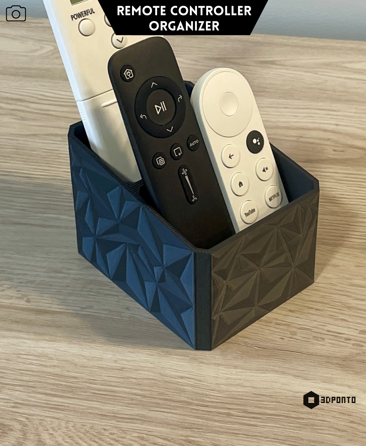 Organizador de Control Remoto Elegante y Funcional