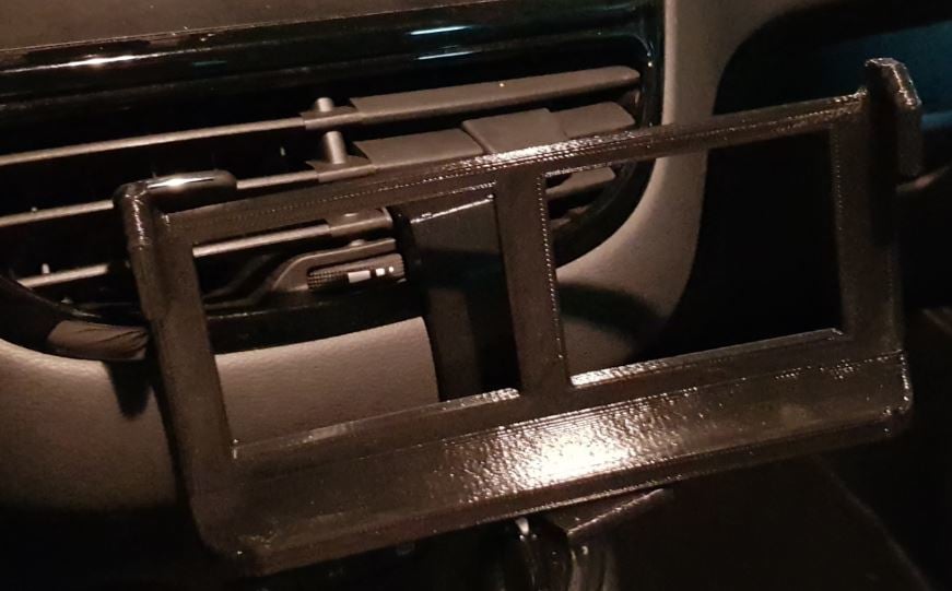 Soporte para teléfono para la ventilación del coche