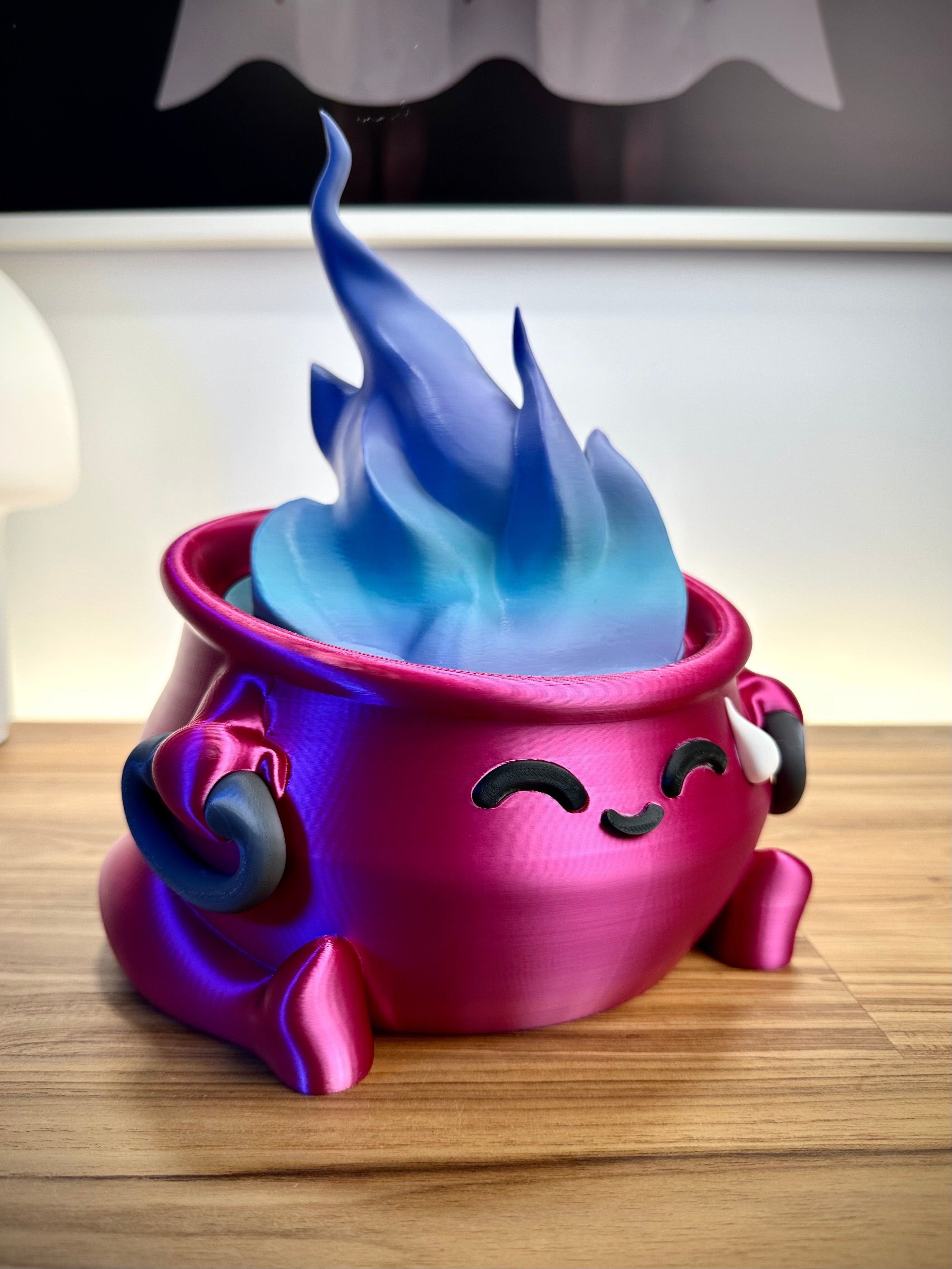 Divertido y lindo tarro de dulces de Halloween