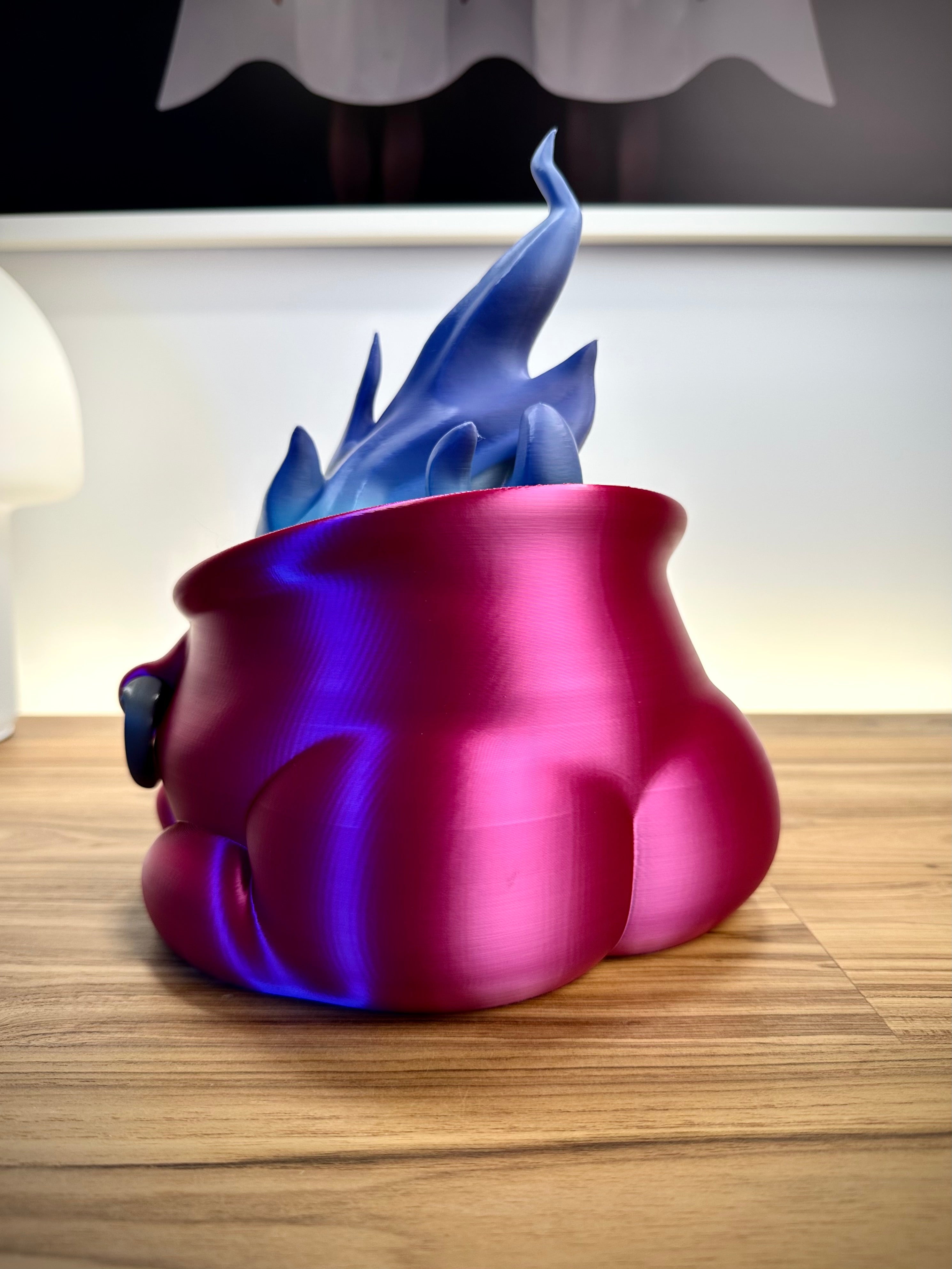 Divertido y lindo tarro de dulces de Halloween