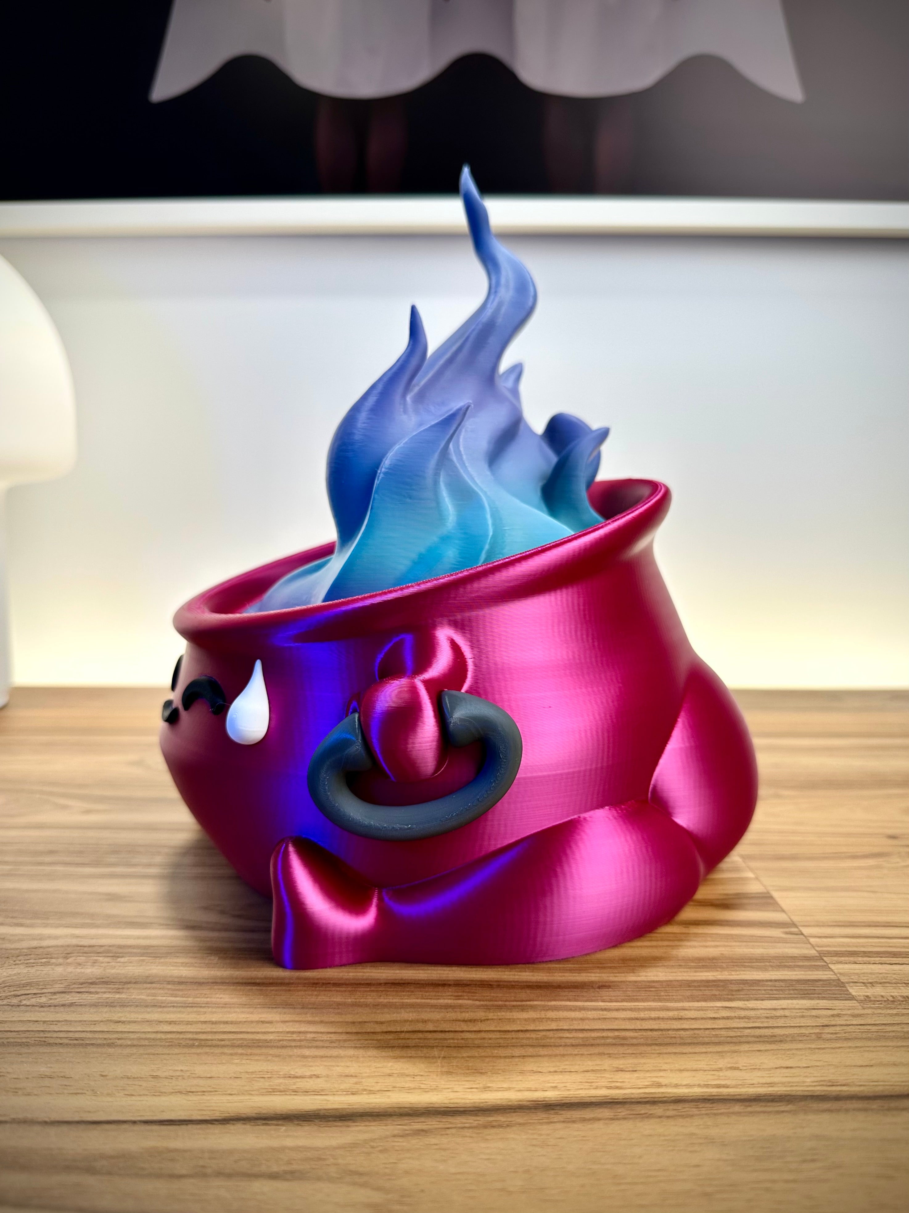 Divertido y lindo tarro de dulces de Halloween