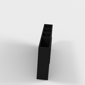 Soporte de pared para mandos a distancia y smartphone