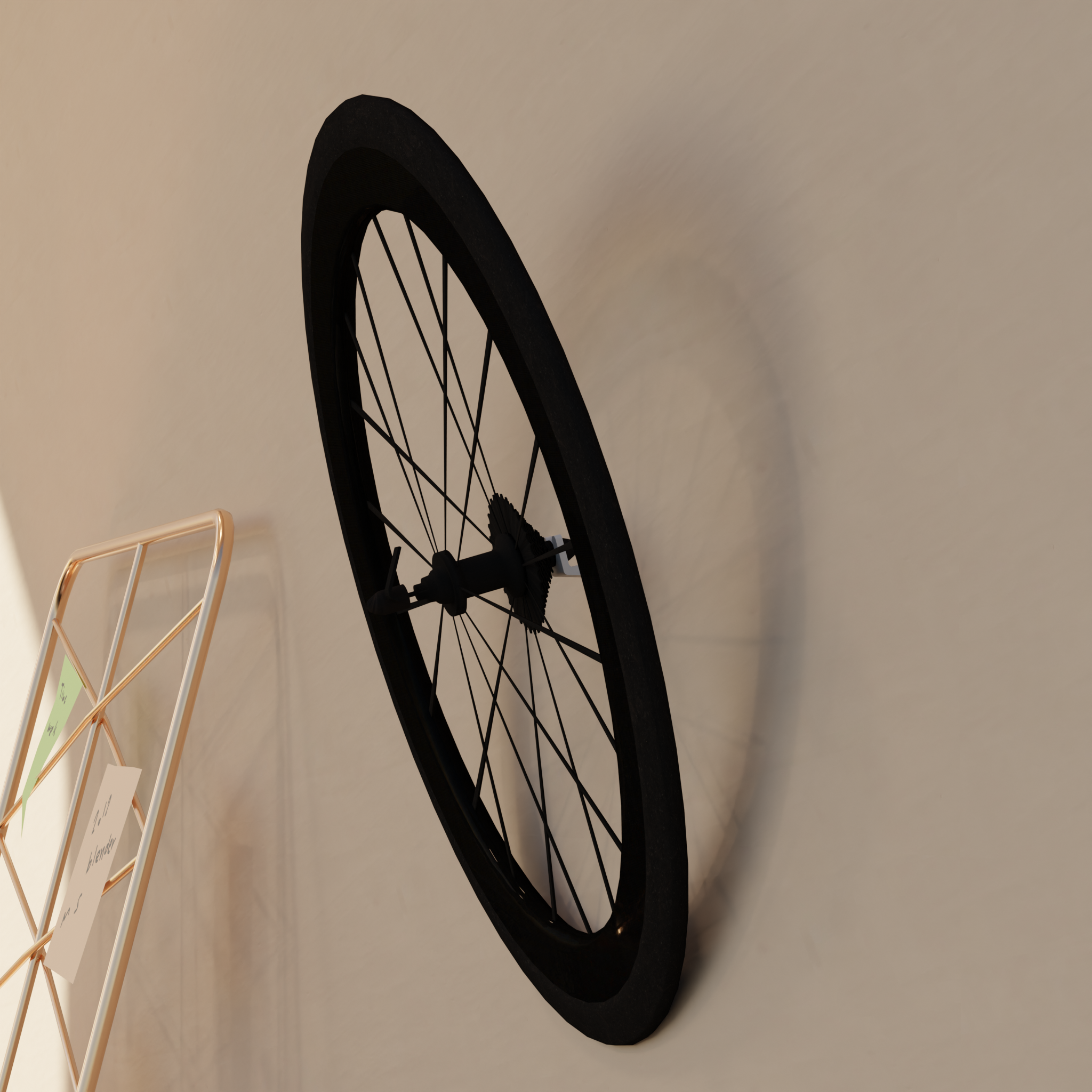 Soporte de pared para ruedas de bicicleta de carreras