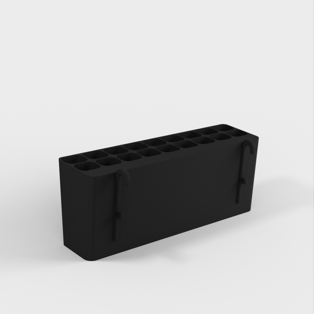 Organizador para 18 Copic Sketch como elemento de actuación