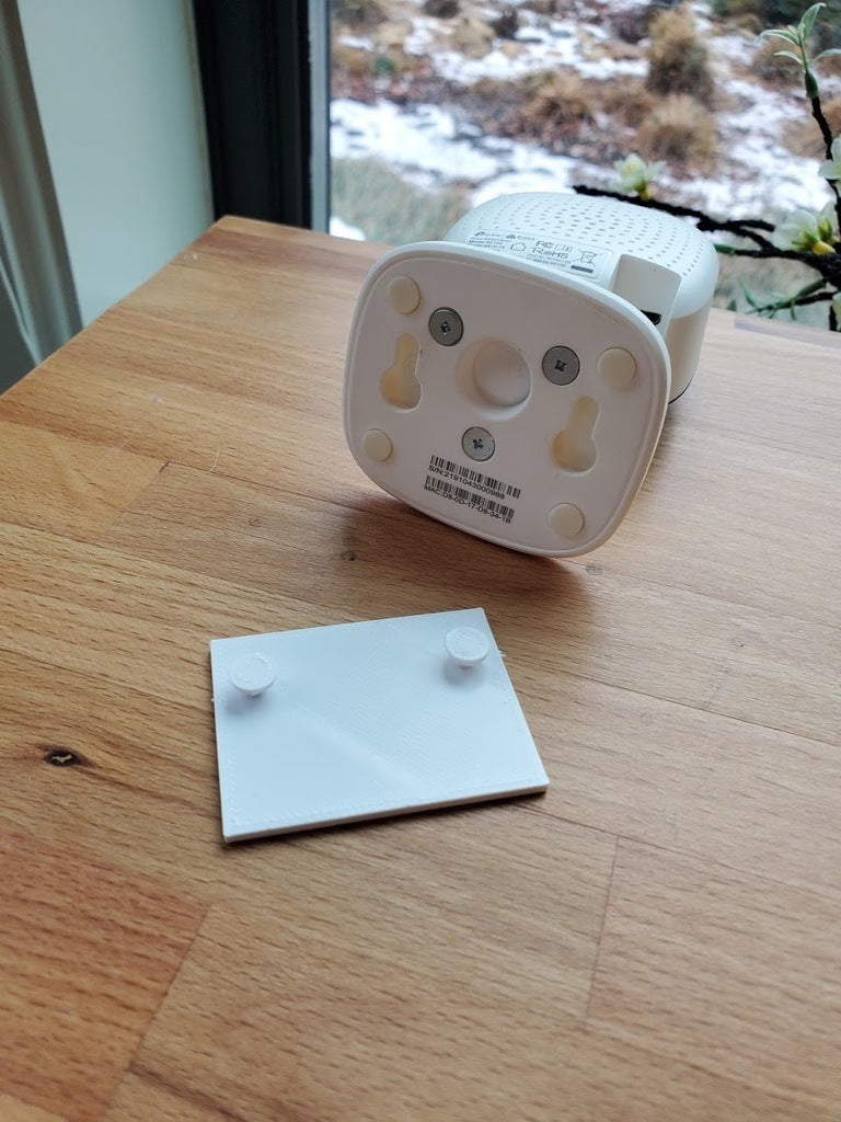 Soporte de pared para cámara Kasa Spot para tiras Command