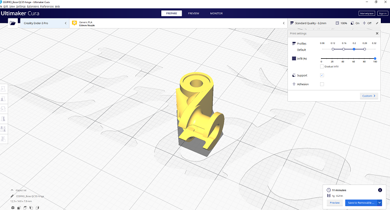 Bisagra de repuesto para Bose QuietComfort 35 (QC35 I & II)