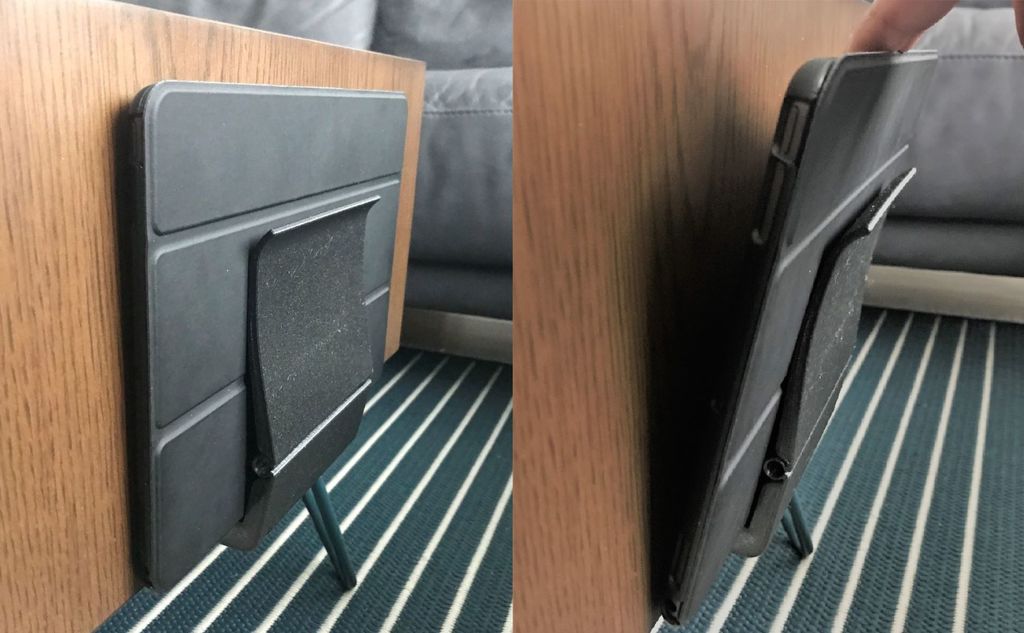 Soporte flexible para iPad/tableta para montaje en pared o mesa