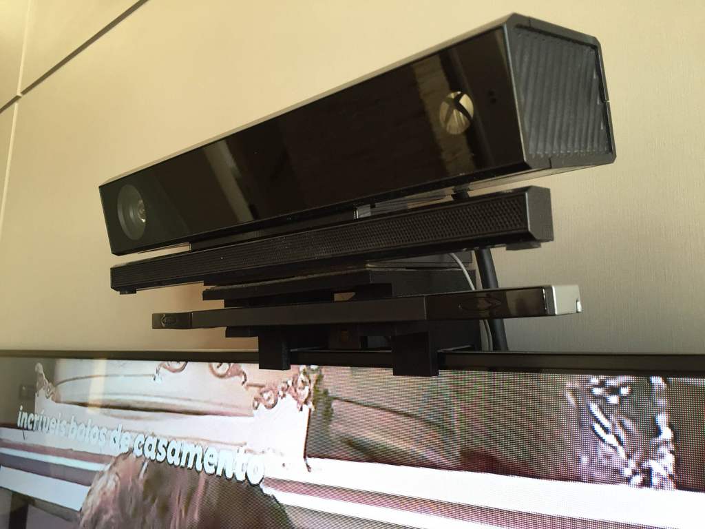 Montaje para Xbox One Kinect, barra de sensores Wii y cámara web de Samsung TV