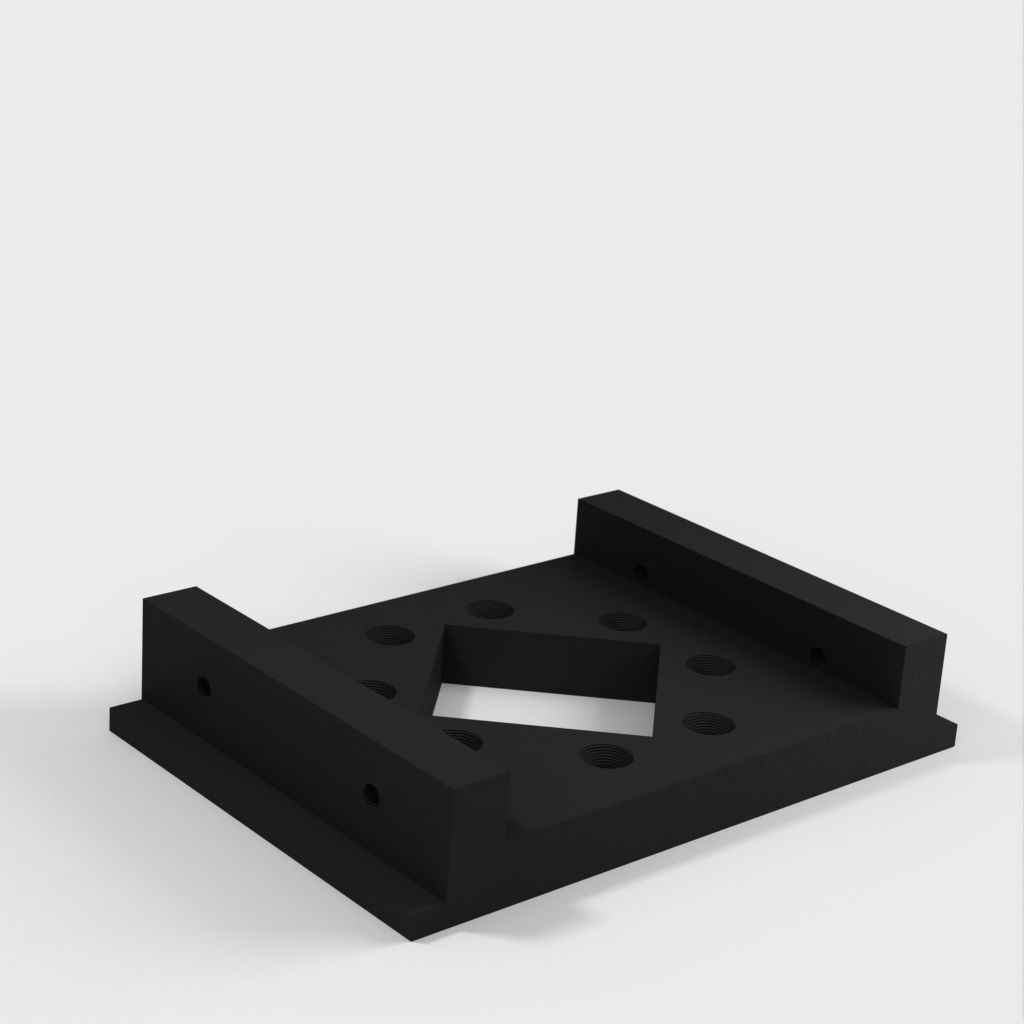 Soporte de montaje Vesa para tablero perforado IKEA Skadis (resistente + versión de 100 mm x 100 mm)