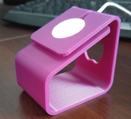 Soporte sencillo para el cargador del Apple Watch