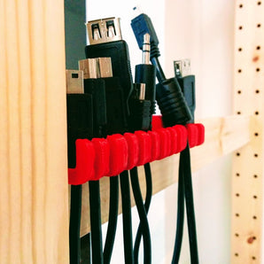 Soporte para cables IVAR: gestión de cables eficaz para el sistema de estanterías IKEA IVAR
