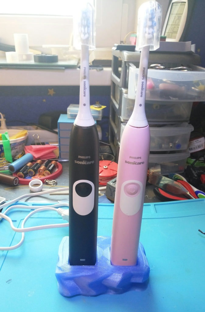 Soporte Philips Sonicare con espacio de carga integrado