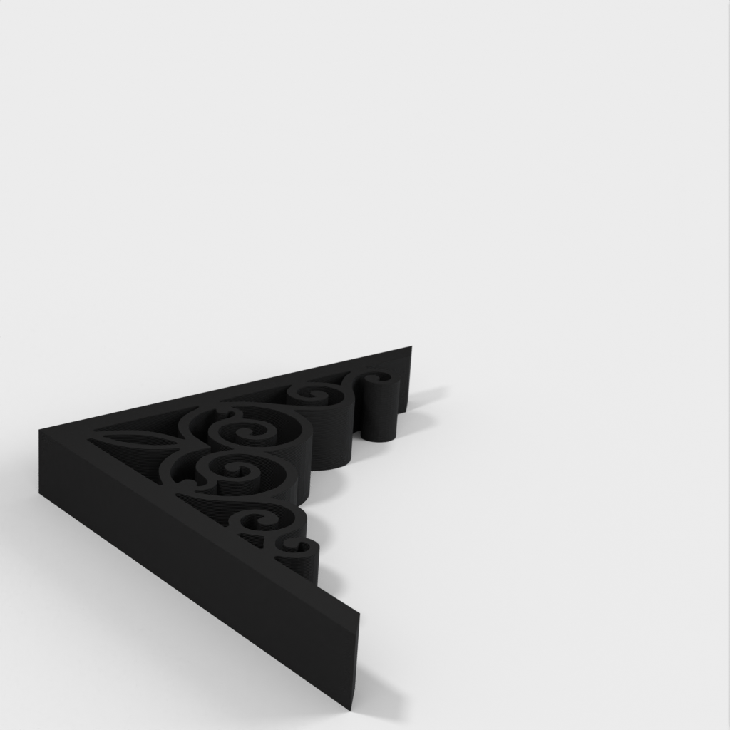 Diseño de desplazamiento insertado para soporte de estante Ikea Ekby Valter de 11&quot;