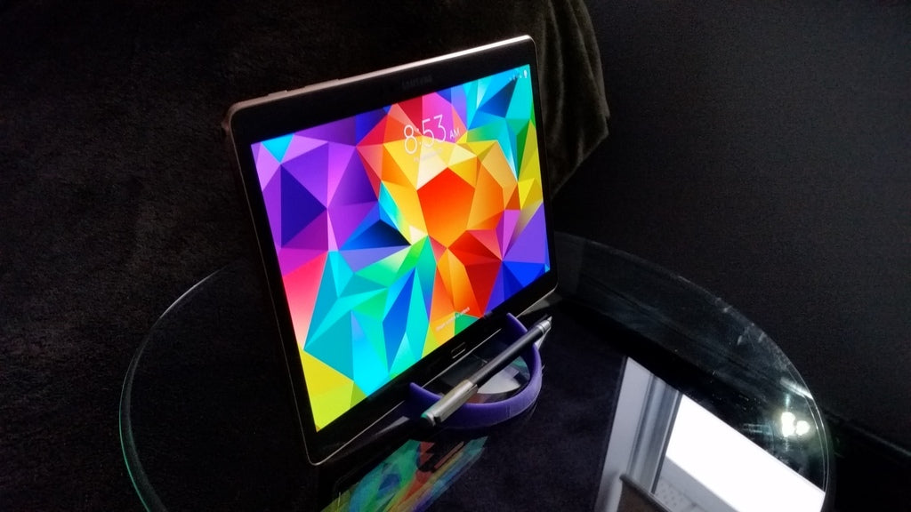 Soporte para tableta y bolígrafo para Samsung Galaxy Tab S