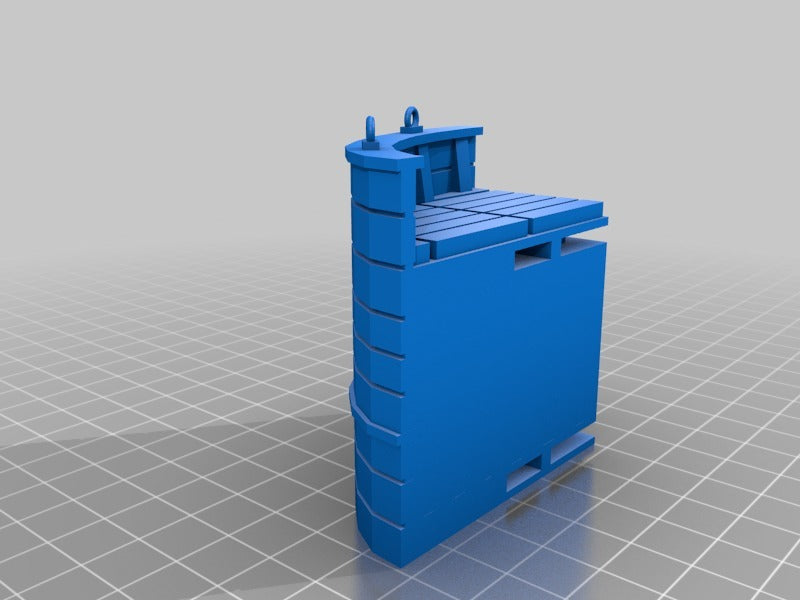 Miniatura de barco de 28 mm, PARTE 2: Cubiertas elevadas