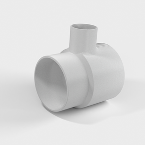 Desviador de agua de lluvia de 80 mm (interior) para tuberías con salida de 32 mm (interior)