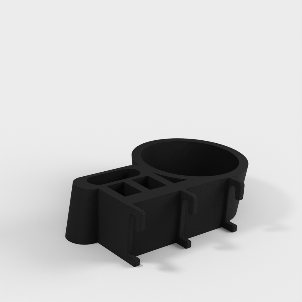 Montaje Anker/Eufy HomeVac H11 para tablero perforado IKEA Skådis