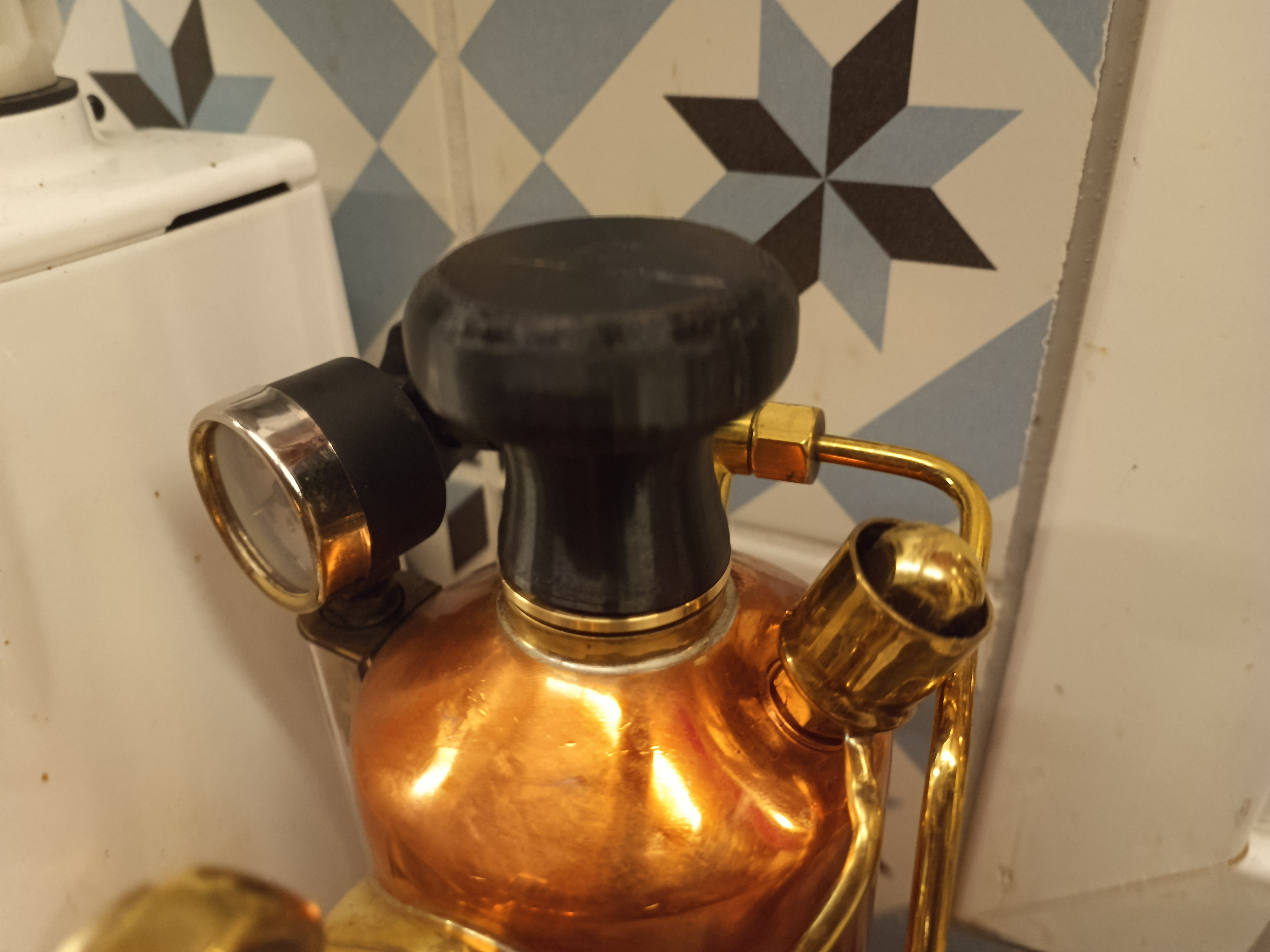 La Pavoni Mignon/Europiccola/Professional Cabeza del hervidor