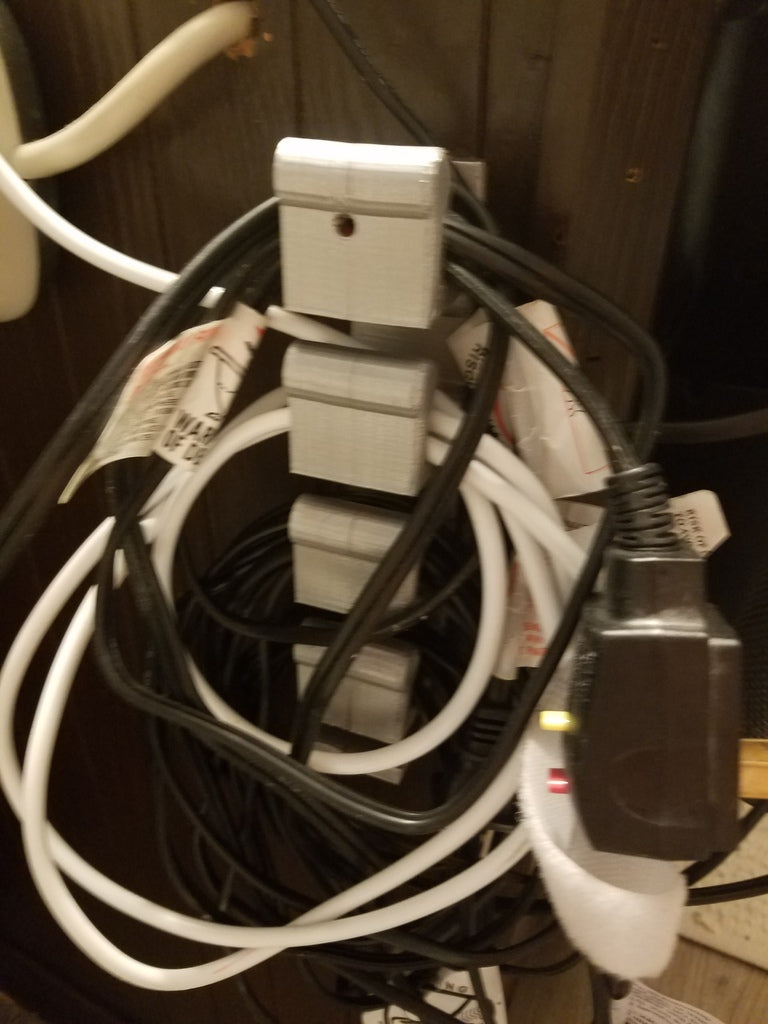 Soporte de cables montado en la pared
