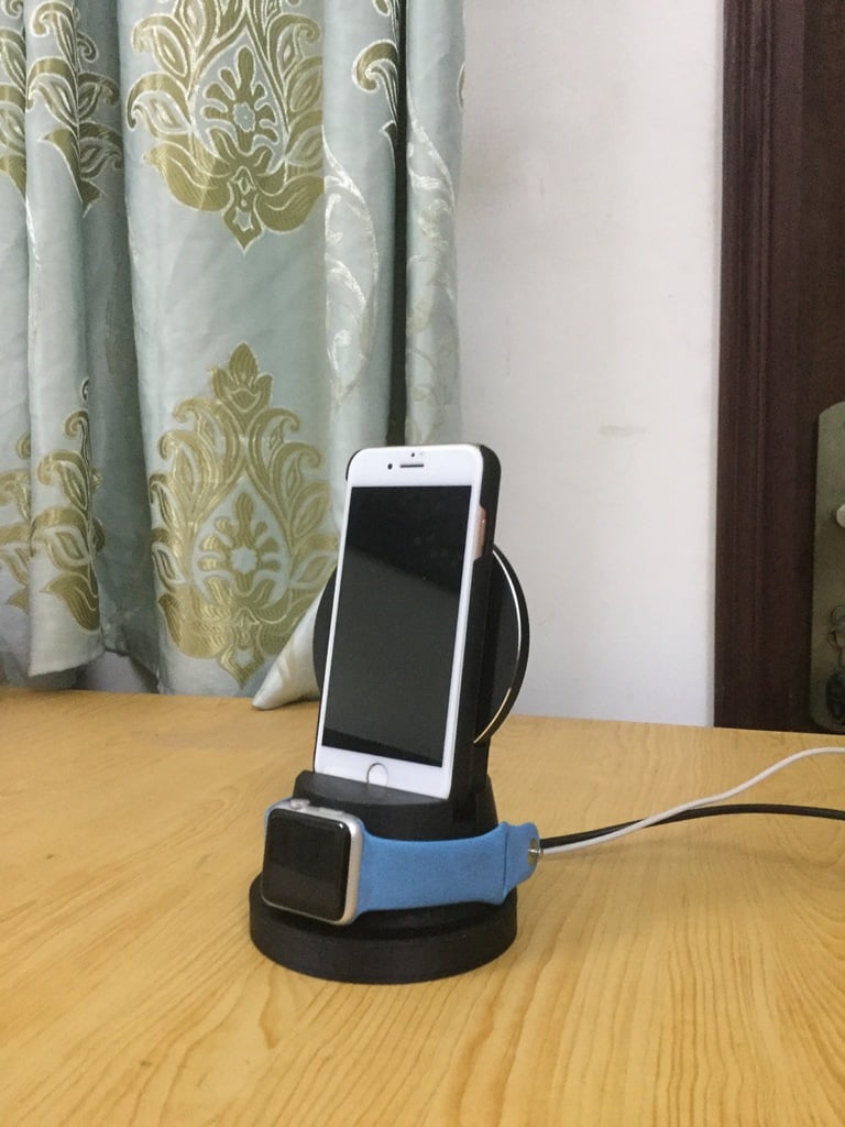 Base de carga inalámbrica para iPhone y Apple Watch