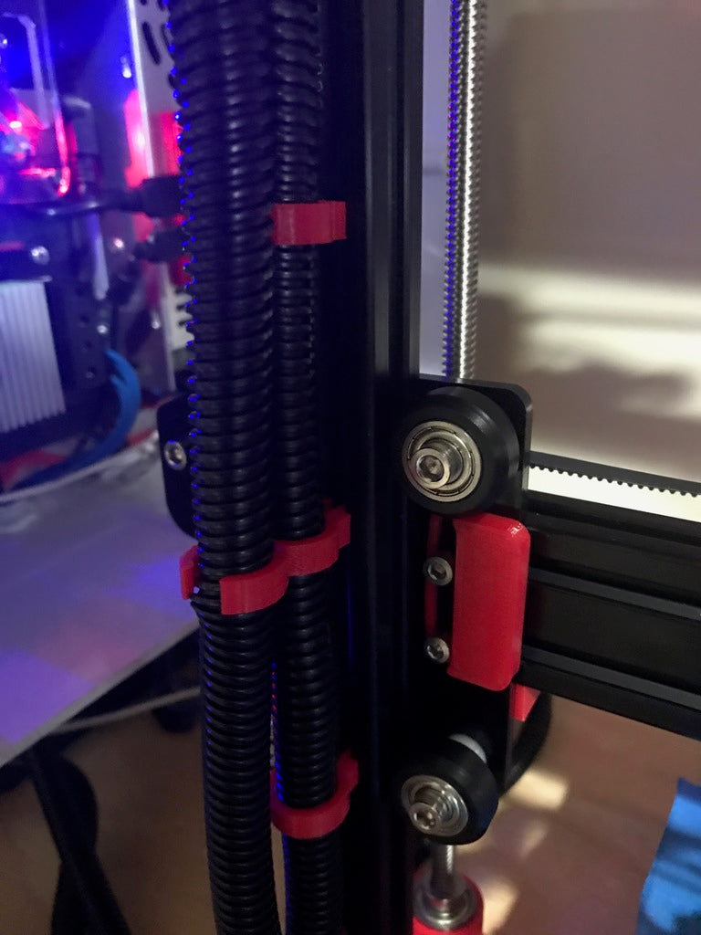 Abrazadera de cable de 3/8' para extrusión 2020