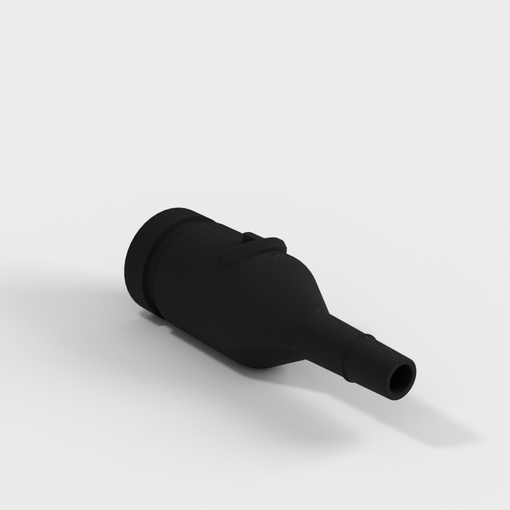 Adaptador para conectar manguera flexible a aspiradora Dyson