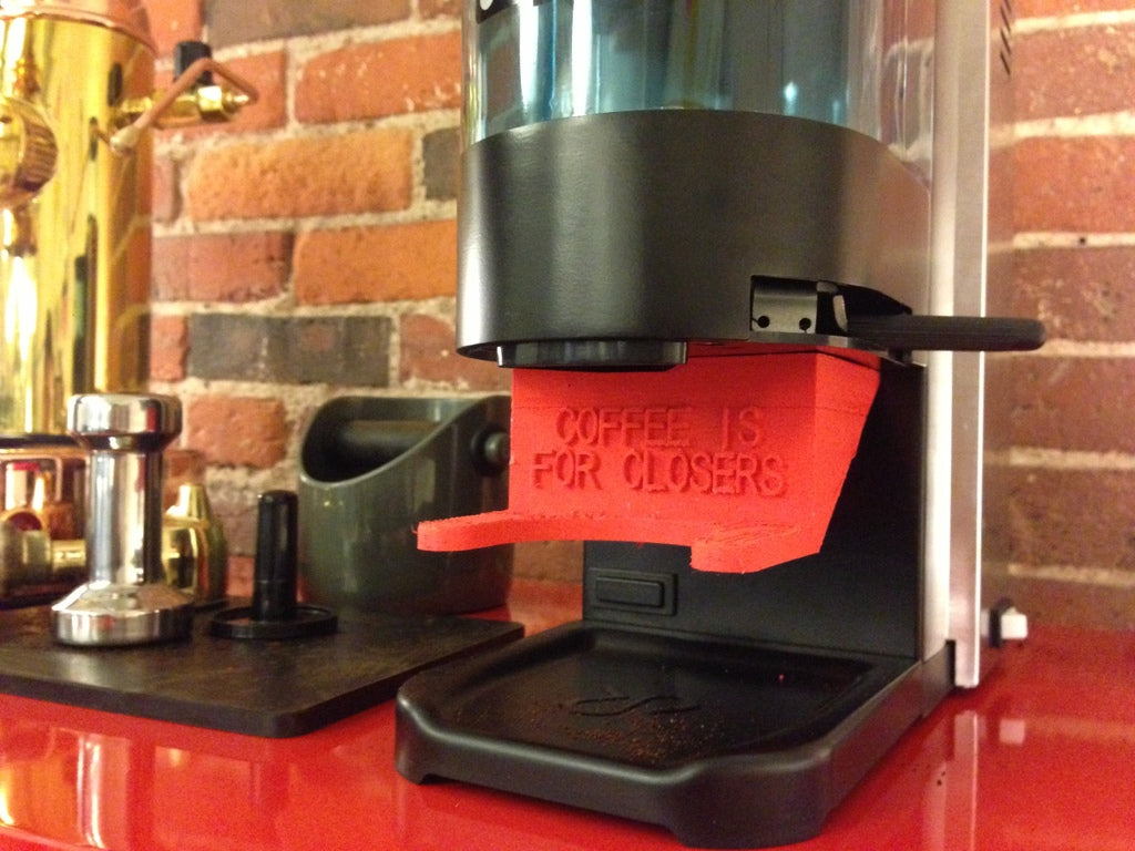 Horquilla de soporte de portafiltro ajustable para molinillo de café espresso Rancilio Rocky