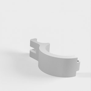 Soporte de luz de bicicleta Degbit para manillar de 32 mm