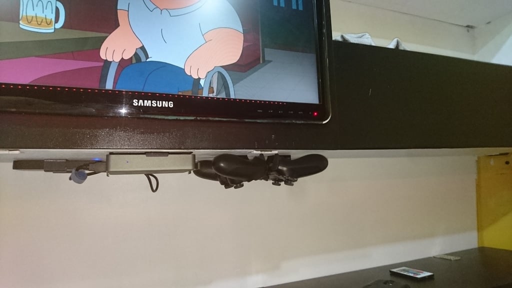 Soporte de pared para controladores de PS4