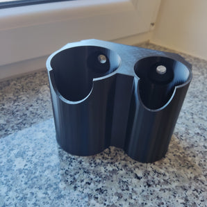 Portavasos doble para tractores John Deere y Massey Ferguson