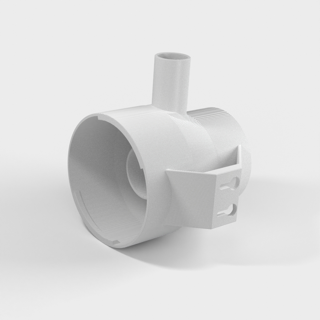 Colector de agua con función Verano/Invierno para tubería de 90mm