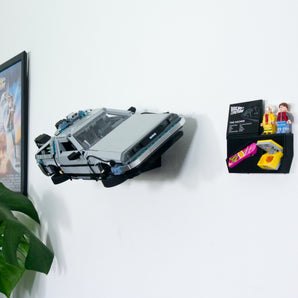 Soporte de pared para DeLorean 10300 Máquina del Tiempo