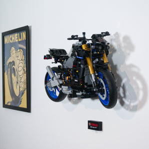 Soporte de pared para LEGO Technic Yamaha MT-10 SP