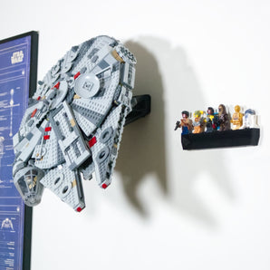 Soporte de pared para LEGO Star Wars Millennium Falcon