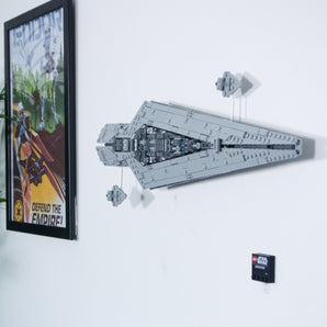 Soporte de pared para Star Wars Executor 75356
