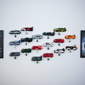 Soporte universal de pared para LEGO Speed Champions