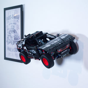 Soporte de pared para LEGO Technic Audi RS Q E-Tron 42160