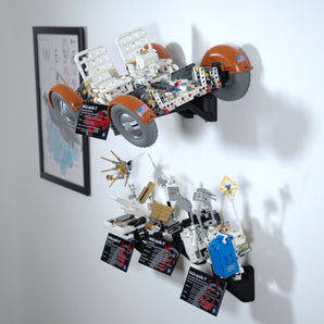 Soporte de pared para el vehículo lunar Apolo de la NASA