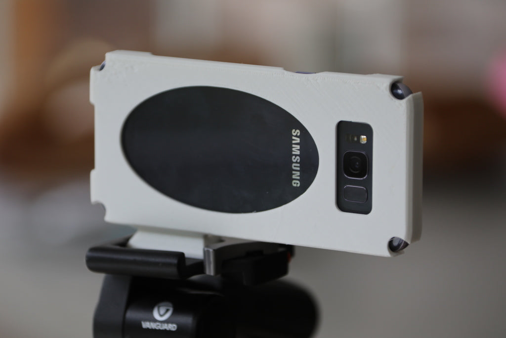 Funda con trípode y soporte para GoPro para Samsung Galaxy S8+