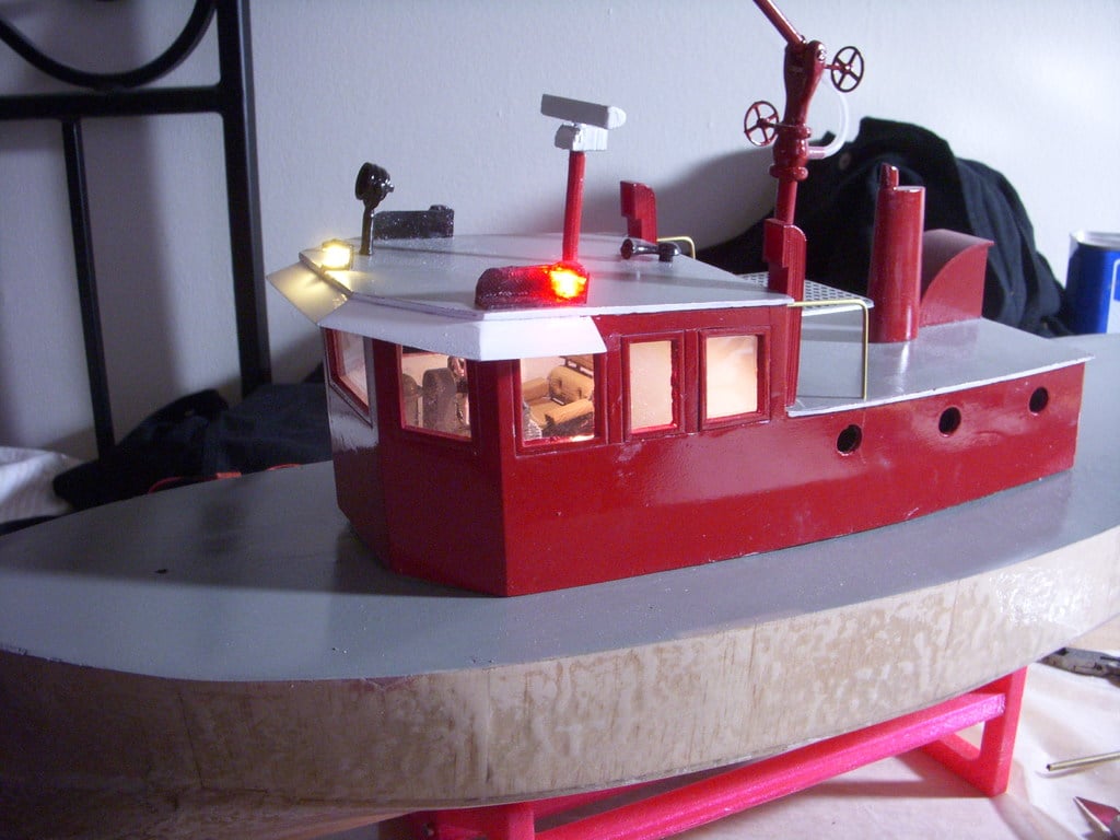 Piezas de mejora para el barco de bomberos Midwest RC
