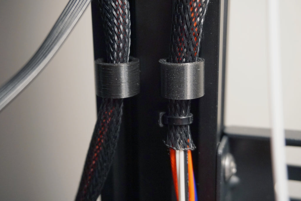 Clip circular de cable de extrusión: organización de cables para ranura de 6 mm