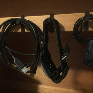 Gancho para colgar cables para placa de madera de 1x2
