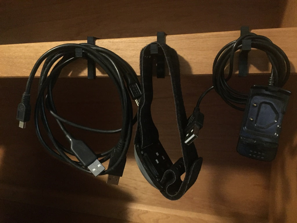 Gancho para colgar cables para placa de madera de 1x2
