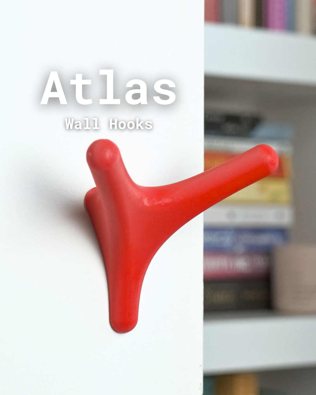 Ganchos de pared Atlas: decoración funcional para el hogar