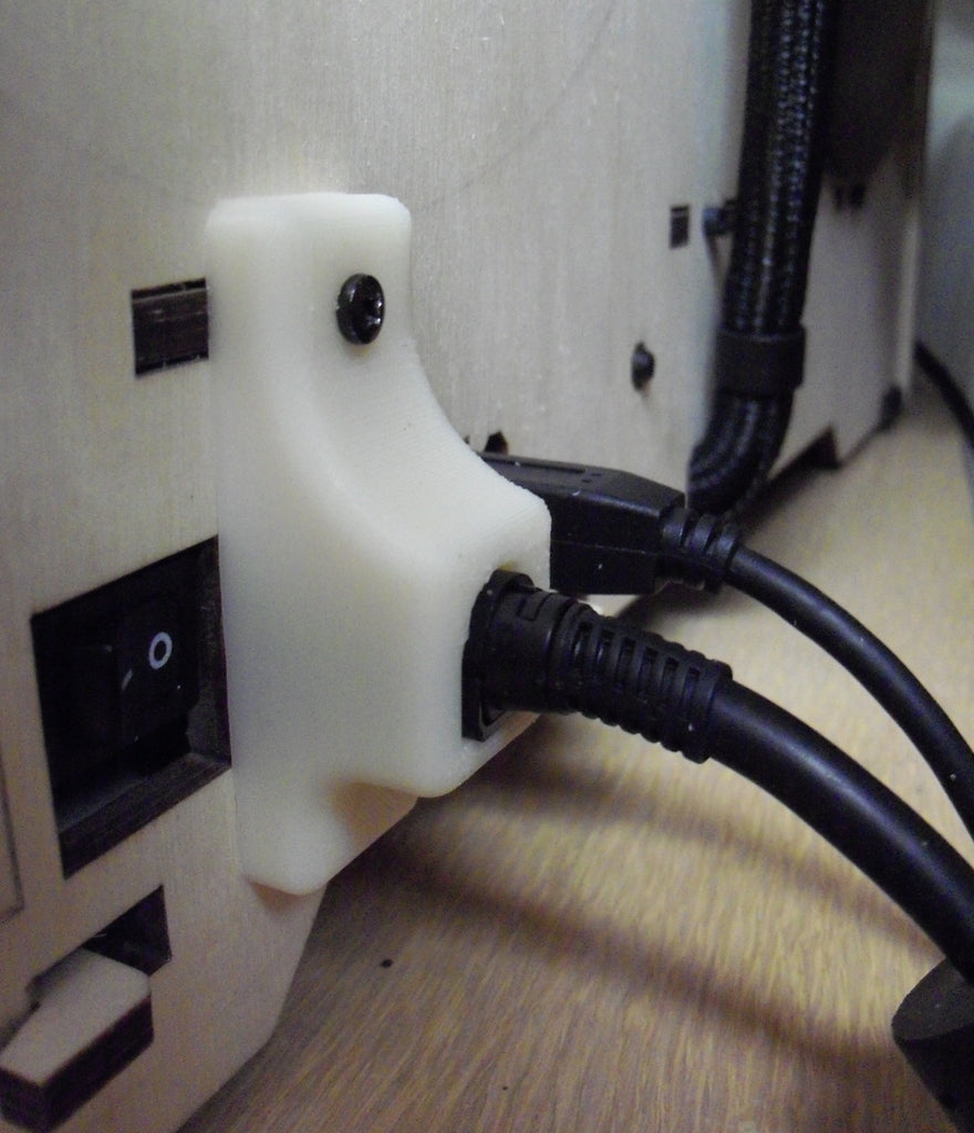 Soporte de cable de alimentación del replicador