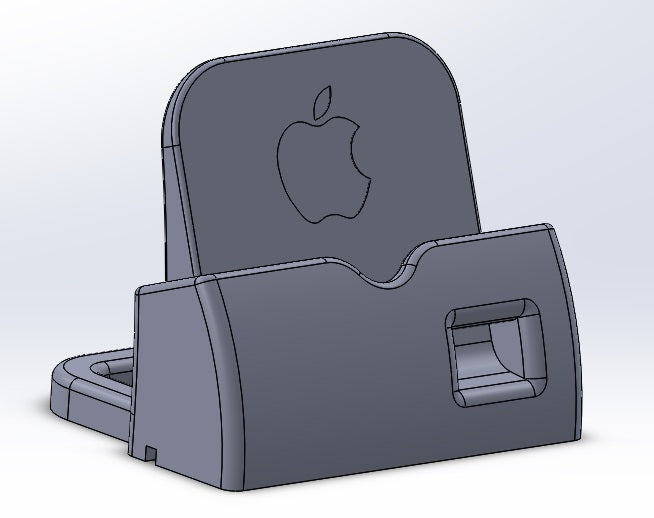 Base de carga para iPhone6 y 6 Plus con bocina de altavoz y cableado ajustable