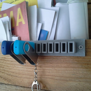Prácticos sujetacables USB - Juego de 9 unidades