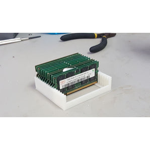 Soporte de almacenamiento para 16 módulos de memoria RAM portátil