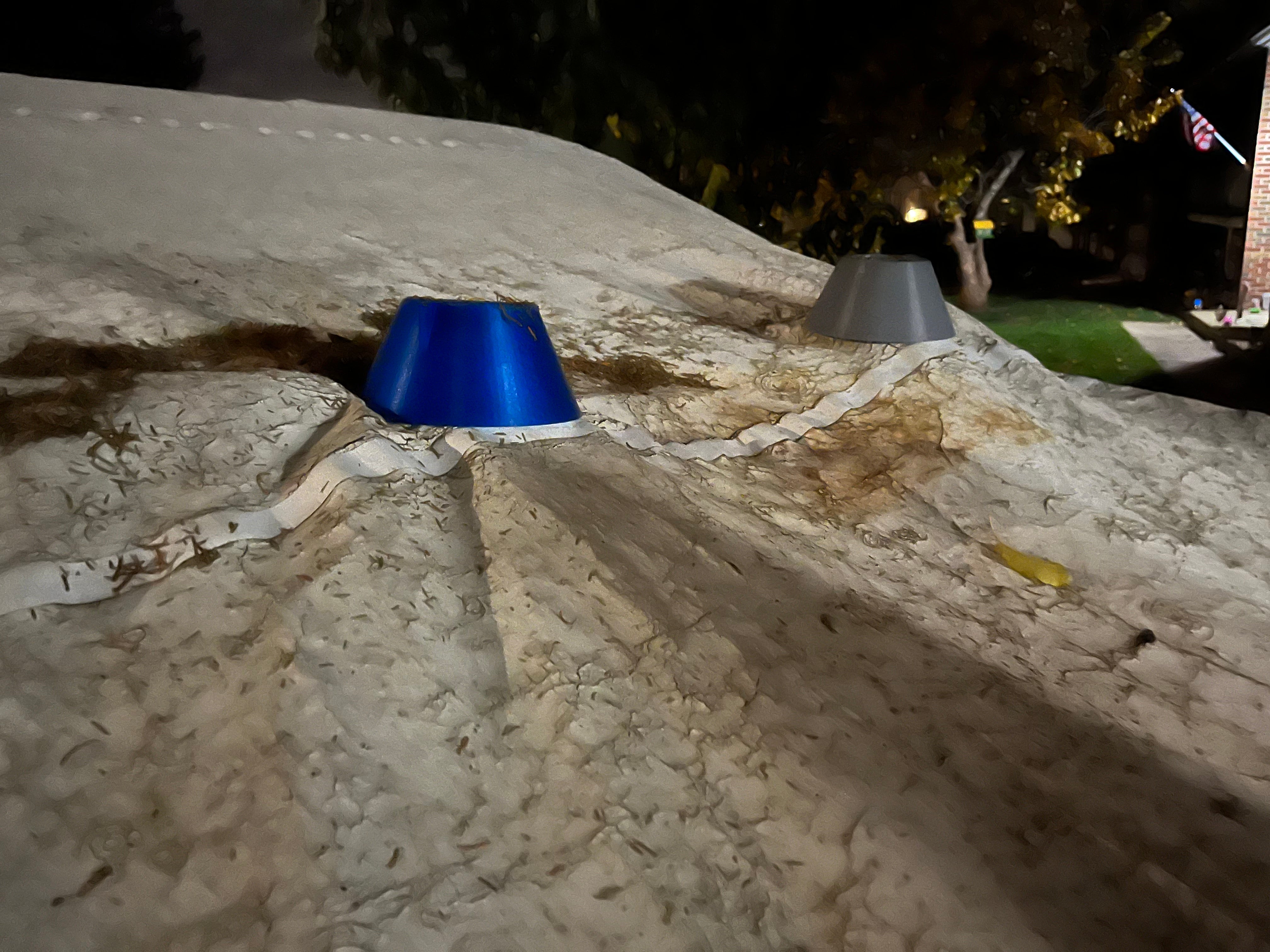 Soporte/Cúpula para caja de barco